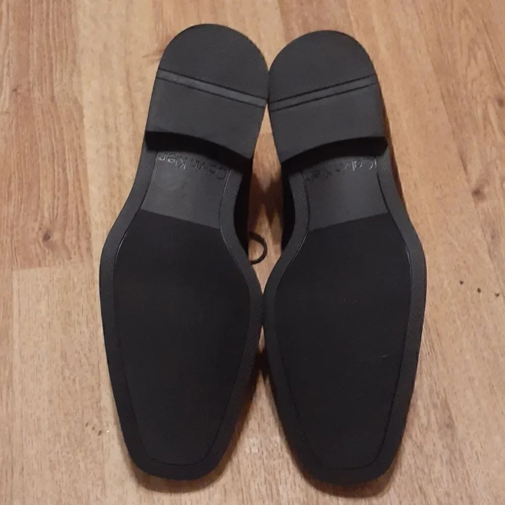 Calvin Klein Elroy Men's Dress‎ Shoe 8.5M Black Great Condition
